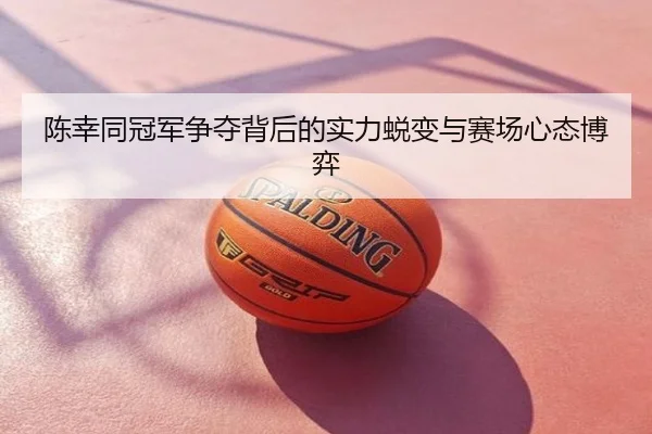 陈幸同冠军争夺背后的实力蜕变与赛场心态博弈